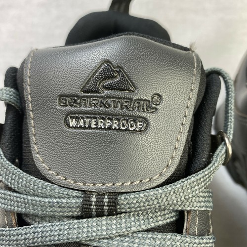 OZARK TRAIL Outdoor Equipment Gray Waterproof Size 7 Men's Hiking Shoes - Picture 5 of 11