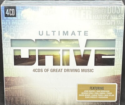 ULTIMATE DRIVE - VARIOUS ARTISTS, 4X CD ALBUM, (2015) NEW / SEALED