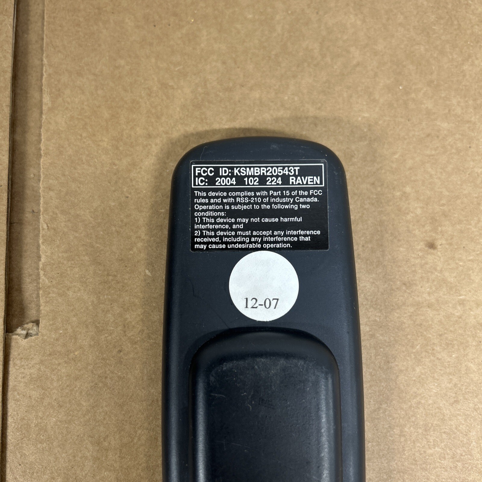 Monaco Adjustable Bed Sleep System Remote Control KSMBR20543T d4 eBay