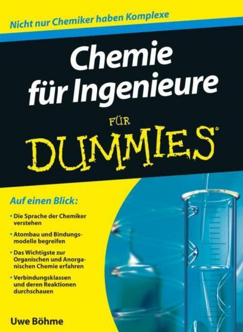 Thumbnail - Chemie Für Ingenieure Für Dummies Uwe Böhme 9783527706822