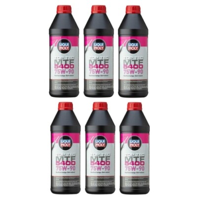 6x Motoröl Motorenöl Liqui Moly 21791 1 Liter Top Tec MTF 5400 75W-90 - 6 Liter
