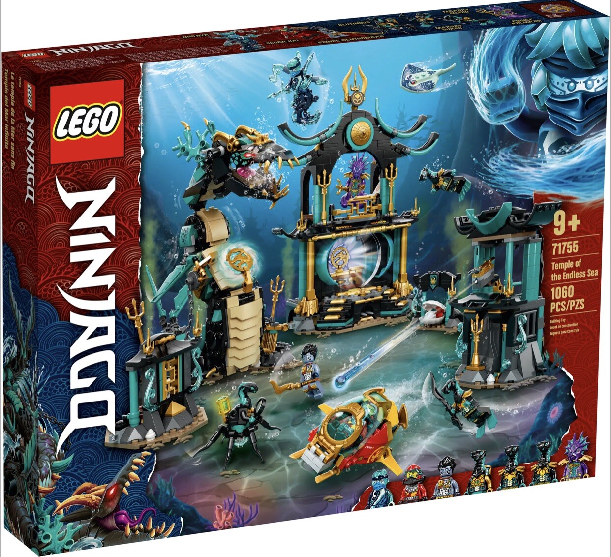 *BRAND NEW*  Lego Ninjago Temple of the Endless Sea Set #71755  *RETIRED*