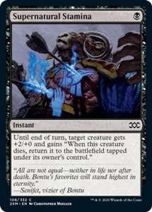 Supernatural Stamina - Foil x1 - Double Masters - NM-Mint, English - Double Mast