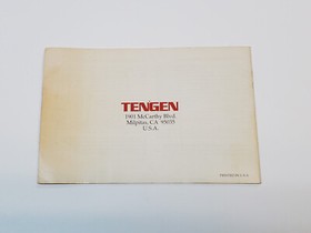 Gauntlet Tengen Original Authentic NES Nintendo Manual *