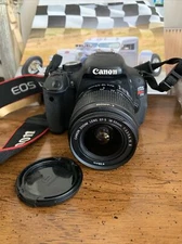 canon EOS REBEL T3i Camera With 18-55mm Zoom Lens-strap