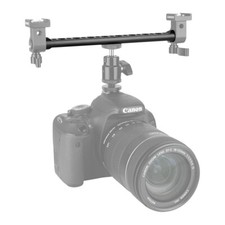 15mm Cheese Bar with 1/4"  3/8" Mounting Holes for DSLR Camera Cage Rig