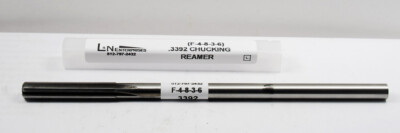 .3392 (R+) X .310 X 1-3/4'' X 7'' OAL 6 STR FL RH HSS REAMER (F-4-8-3-6)