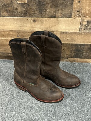 Dan Post Boots Albuquerque Waterproof Work  Mens Brown DP69681 SIZE 13