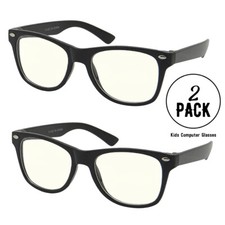 2 Pairs Kids Blue Light Blocking Computer Glasses Children Gaming Phone Boy Girl