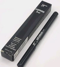 it Cosmetics SUPERHERO Liner Waterproof, Easy Glide, Liquid Liner (SUPER BLACK)