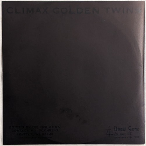 CLIMAX GOLDEN TWINS st 7" Road Cone RoCo16 Sun City Girls MUSIQUE CONCRETE - Picture 2 of 5