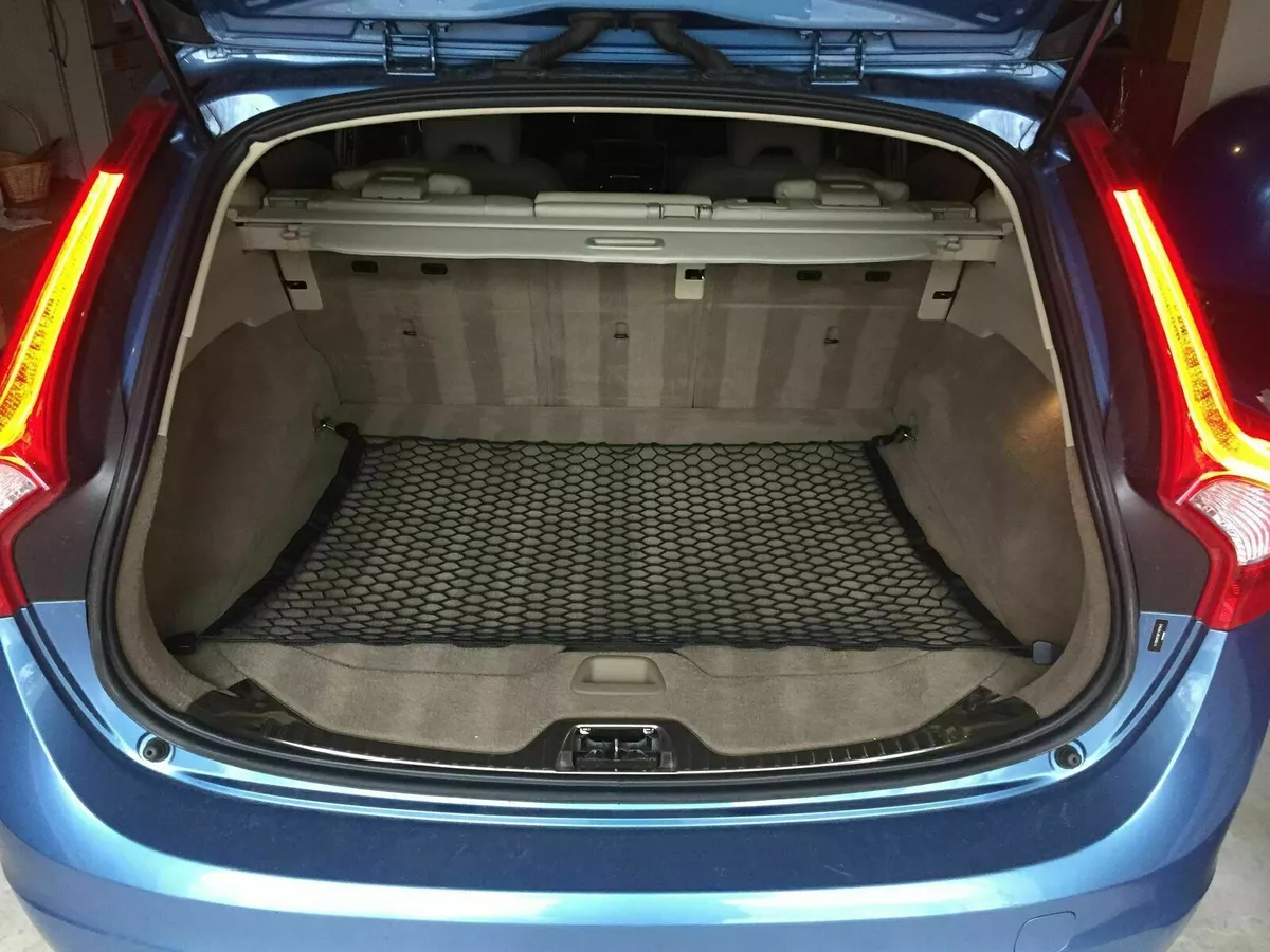 Rear Trunk Floor Style Organizer Mesh Cargo Net for Volvo XC60