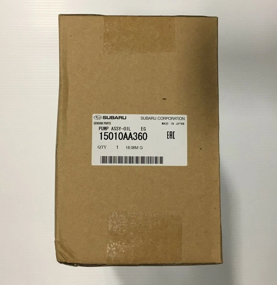Bomba de aceite de motor original OEM Subaru 15010AA360 2,5 L Turbo Foto 2 de 4