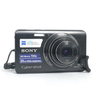 Sony Cyber-shot DSC-W650 16.1MP Digital Camera Body - Black
