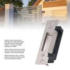 ✿ Heavy Duty Electric Door Strike Lock Fail Secure Fail Safe Electric Strike