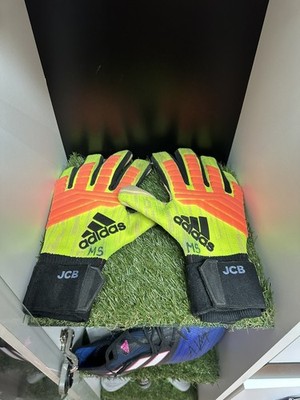 Matchworn Adidas Goalkeeper Gloves Jan-Christoph Bartels Martin Scharrer