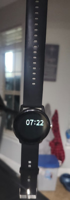 smart watch blood pressure measuring blood oxygen and heart rate for the runners