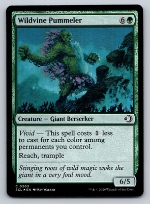 Wildvine Pummeler   FOIL - Lorwyn Eclipsed MTG