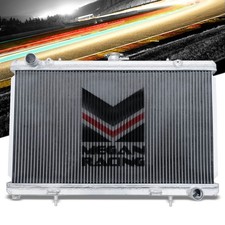 Megan Aluminum Bolt-On 3-Row Radiator with Cap For 89-94 240SX S13 SR20DET MT