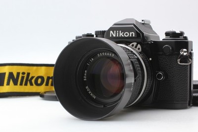 Late S/N N869xxxx [MINT/SIC Lens] Nikon New FM2 Black Ai-s 50mm F1.4 From JAPAN