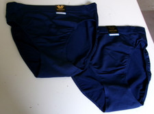 2 Wacoal High cut Brief underwear Size XL Style 834175 Blue 497 