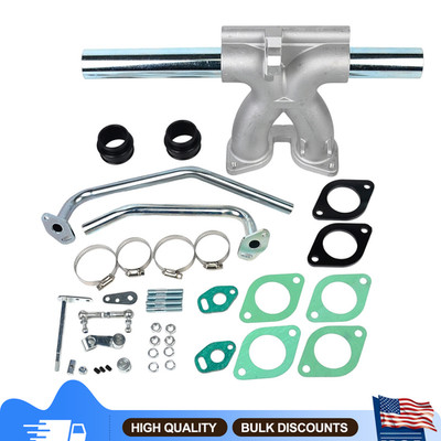 1x Manifold Kit 99004.315 For VW Beetle Bug Type 1 Single Weber 40 IDF/44 IDF