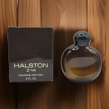 Halston Z-14 Cologne Men 2oz Vintage 90 Sharp Woody Casual Cedar Citrus Amber ZJ