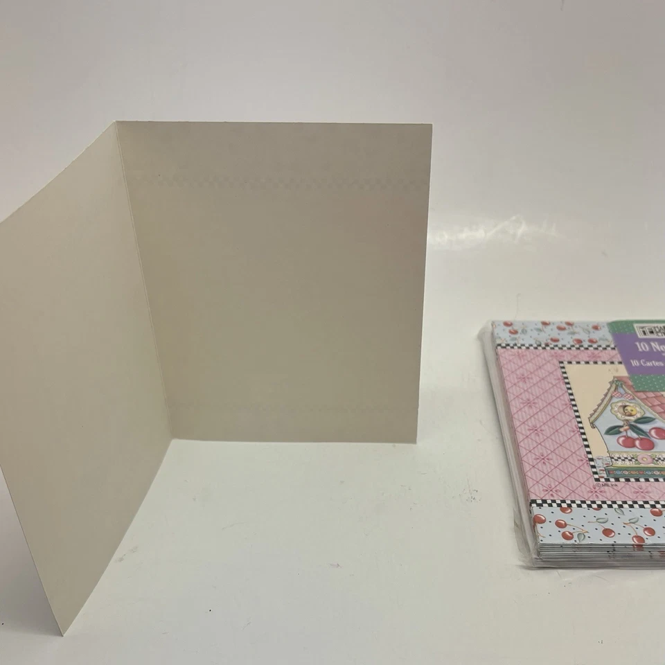 Cartões/envelopes em branco Mary Engelbreit não usados 2 conjuntos de 10 novos na embalagem - Imagem 4 de 4