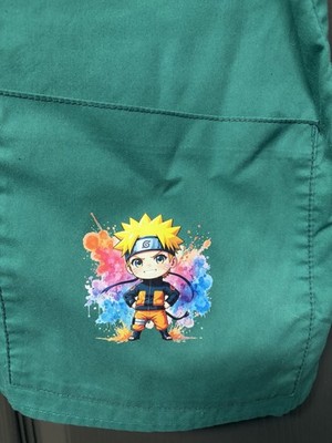 Manga Anime Naruto Scrubs Top XL Women's