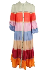 ZIMMERMANN MULTI COTTON MAXI DRESS 3