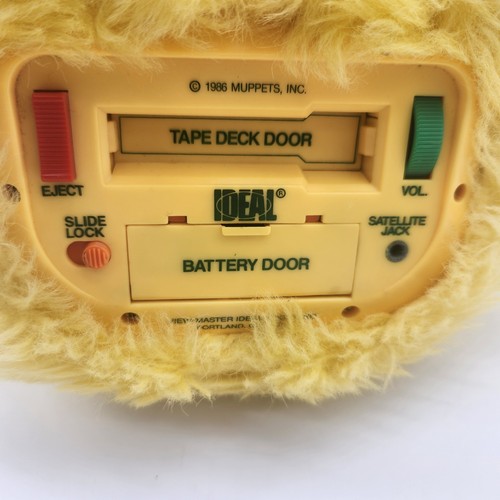 Vintage 1986 Ideal Big Bird Story Magic Sesame Street Cassette Player No Tape - Picture 9 of 10