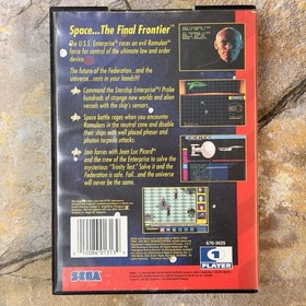 Star Trek: The Next Generation: Echoes From The Past Box & Game - Sega Genesis