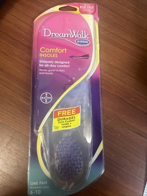 Dream Walk Dr Scholls Confort Insoles Unlikely Designed for All Day Confort New