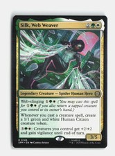 Silk, Web Weaver 145 Marvel's Spider-Man MTG NM