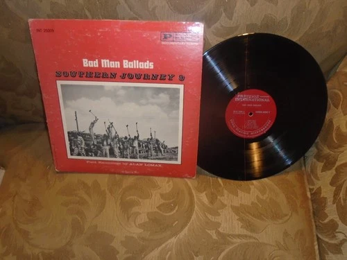 Southern Journey 9 Bad Man Ballads Prestige International INT 25009 MONO 1961