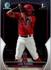 2023 Bowman Chrome #BCP-155 Luis Torres Prospects