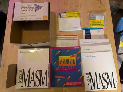 Microsoft Macro Assembler MASM v6.11 Assembly-Language Development System 