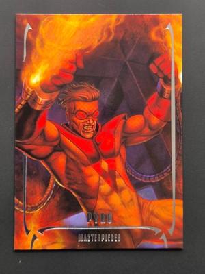 Marvel Masterpieces 2024 Nahuel Grego #24 PYRO (#0171/1999) Trading Card