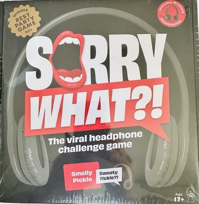 Sorry What?!   Funny Lip Reading Party Game - Hilarious Family Card Game