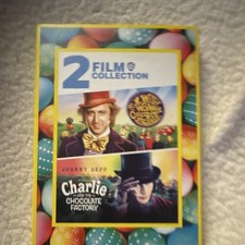 2 Film Collection DVD: Willy Wonka & Charlie and the Chocolate Factory