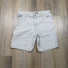 Carhartt Cargo Shorts Mens 36 Beige Relaxed Fit Canvas 9" Inseam Flex Workwear