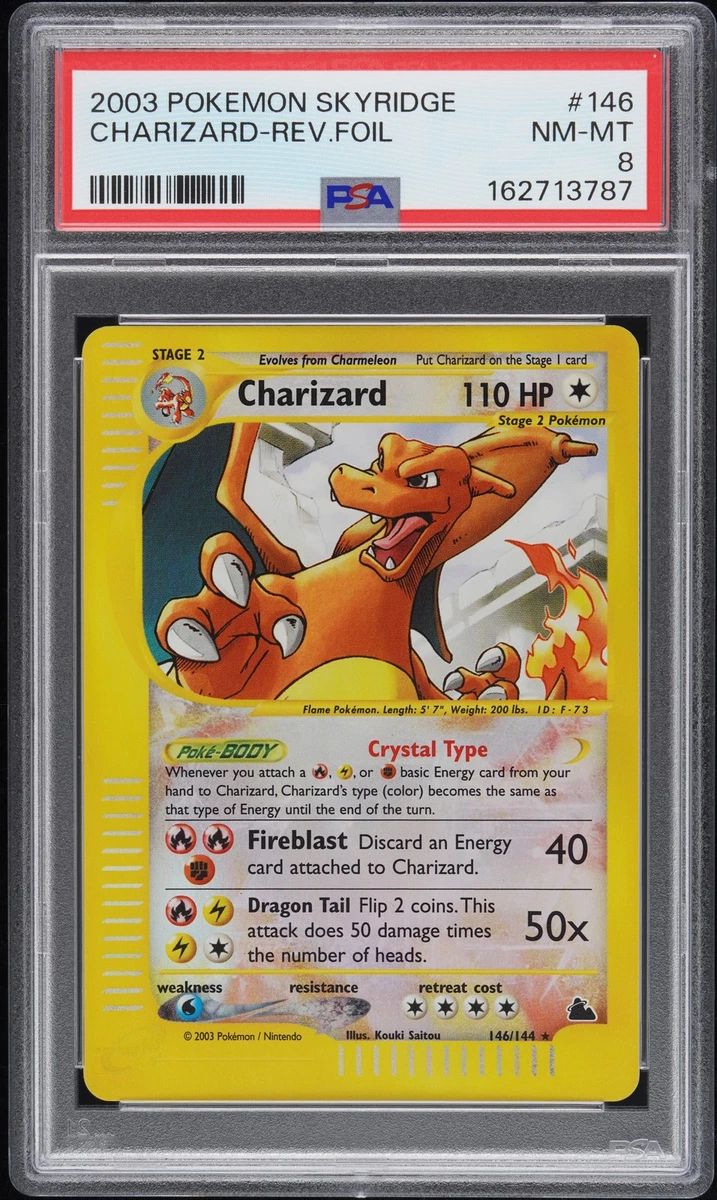 Charizard Pokémon TCG Professional Sports Authenticator (PSA
