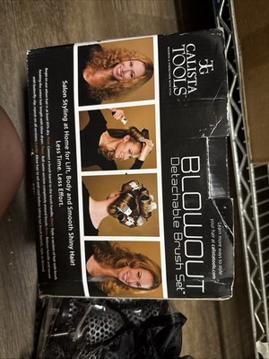 Calista Blowout Brush Set with Detachable Brush Barrels Used, Great Condition 