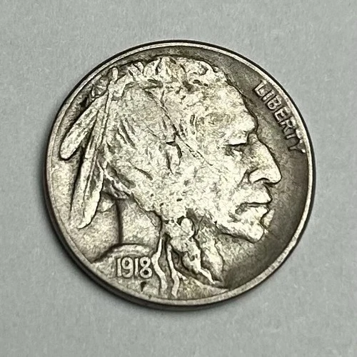 New Listing1918 S BUFFALO NICKEL VERY FINE
