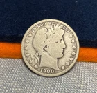 (#102200) Barber Half Dollar:  1900 O.  Better Date.  LI-TY