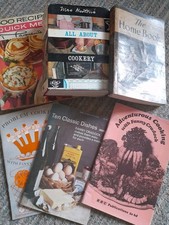 Vintage COOKBOOKS and Pamphlets 