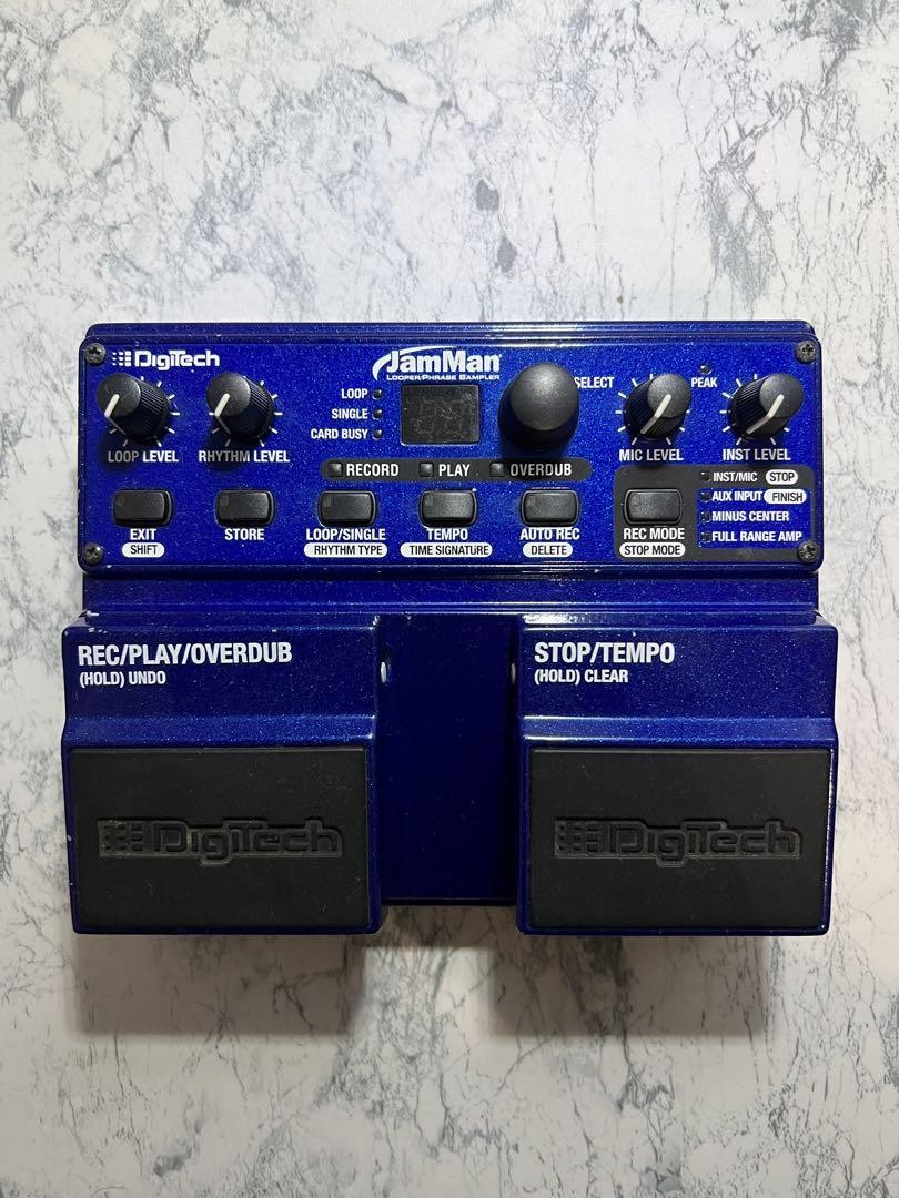 ギター Digitech JamMan LooperPhrase Sampler Used DigiTech Used DigiTech JamMan Looper / Phrase Sampler