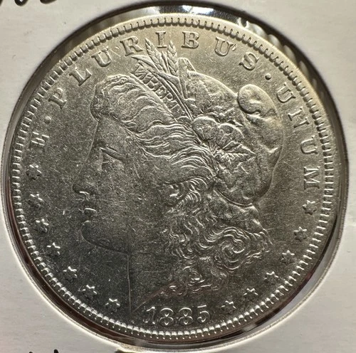 1885-P Philadelphia Mint Morgan Dollar Extra Fine 90% Silver