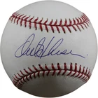 Orel Hershiser Autographed/Signed Los Angeles Dodgers OML Baseball Beckett 56504