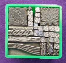 Letterpress Printing ADANA Small Box VARIOUS TYPE BORDER ODDMENTS incl. unusual.